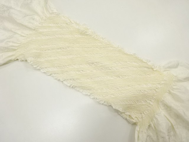 JAPANESE KIMONO / OBIAGE / SILK / SHIBORI